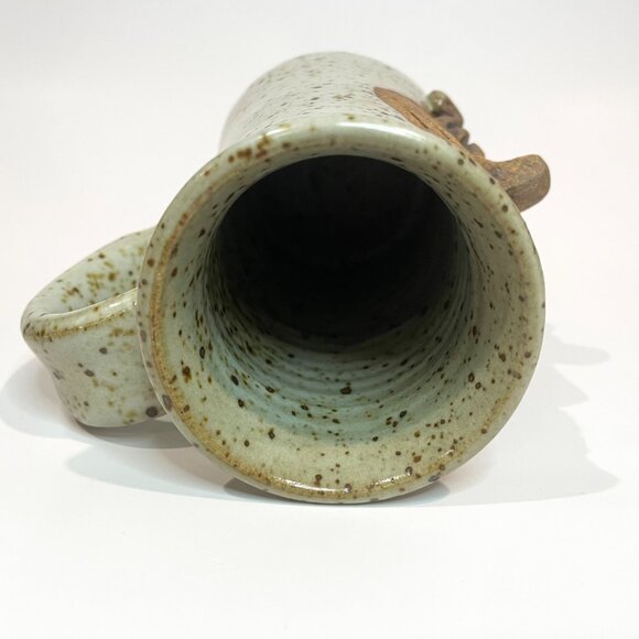 Vintage Ugly Funny Face Studio Pottery Beer Stein / Mug - Picture 5 of 7